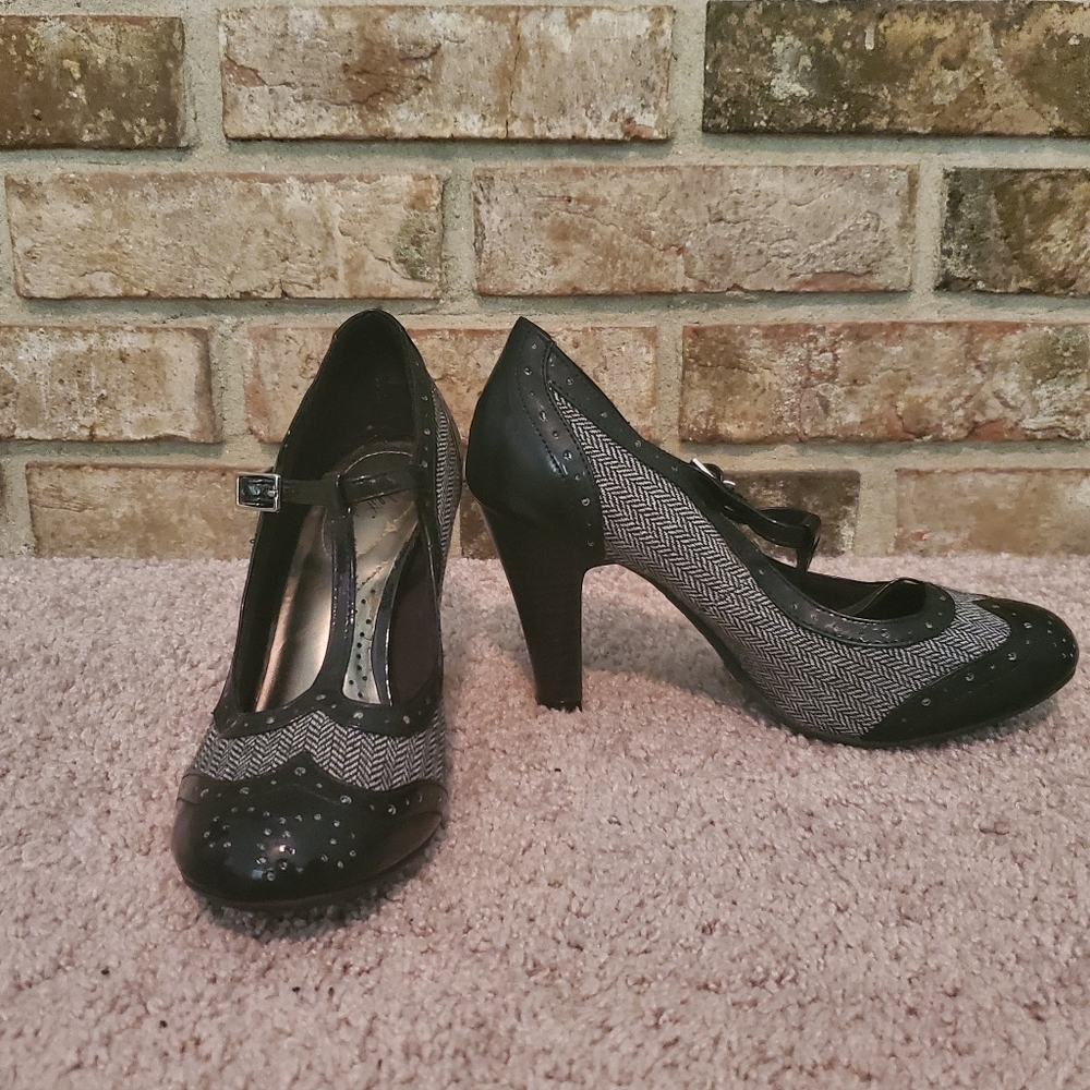 Black heels